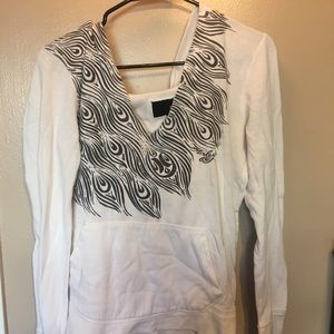 Hurley peacock feather sweater